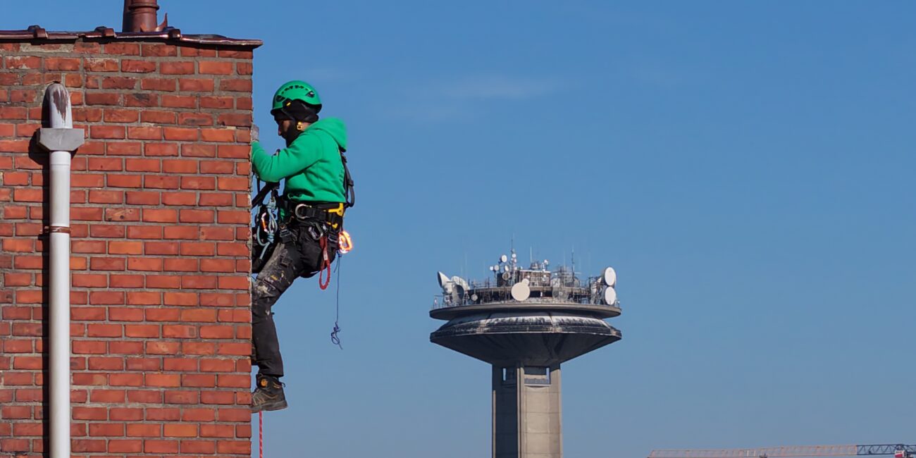 Cordiste, travaux en hauteur